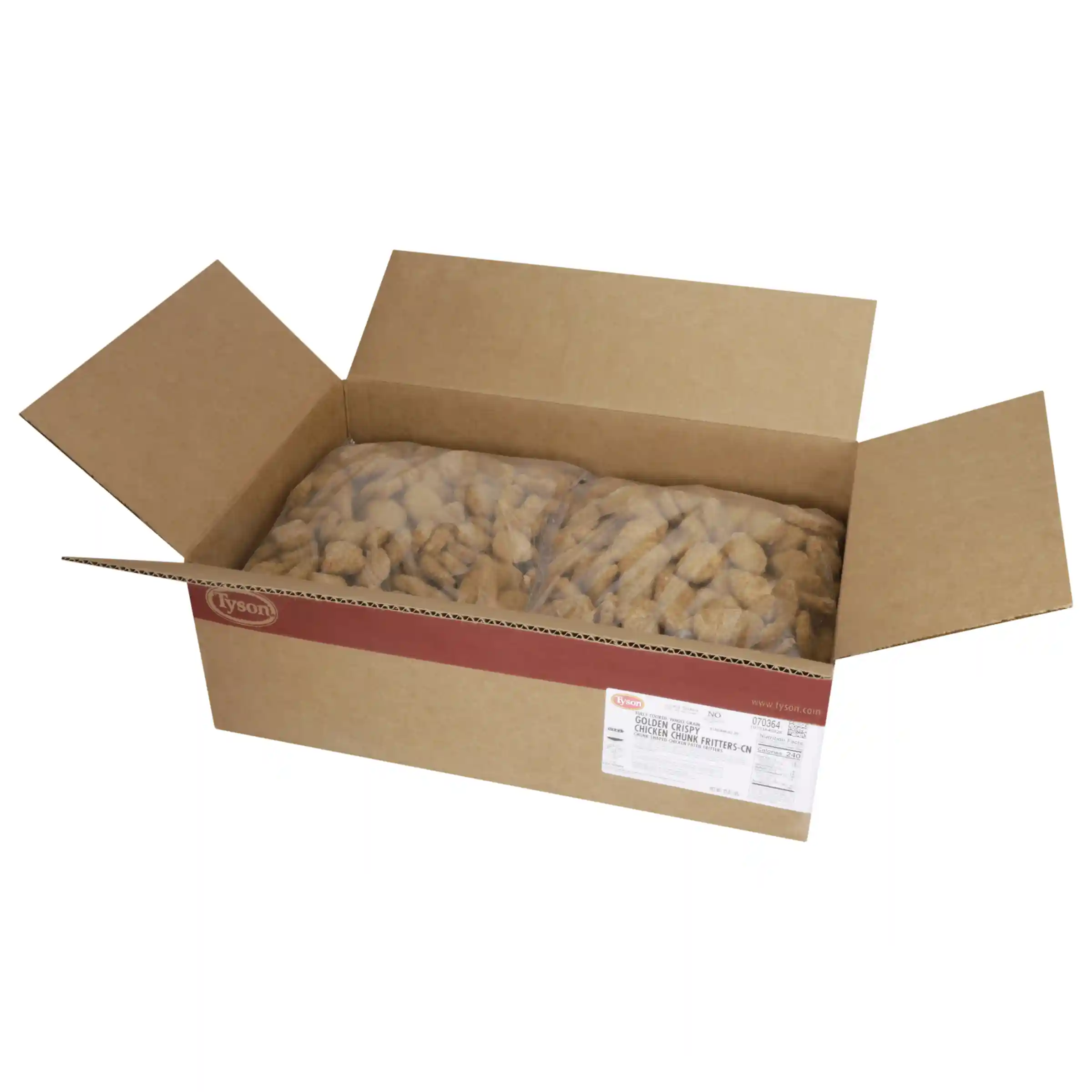 Tyson® Fully Cooked Whole Grain Breaded Golden Crispy Chicken Nuggets, CN, 0.60 oz._image_4