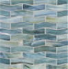 Agate Amalfi 1×4 Zing Mosaic Silk