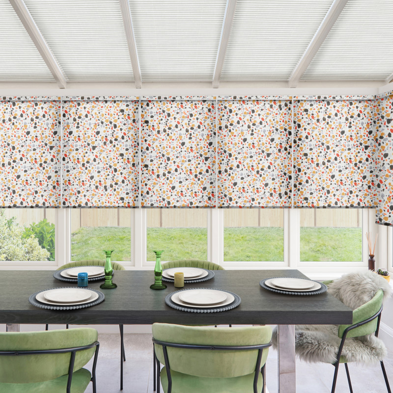 Fizz Brick Roller Blind