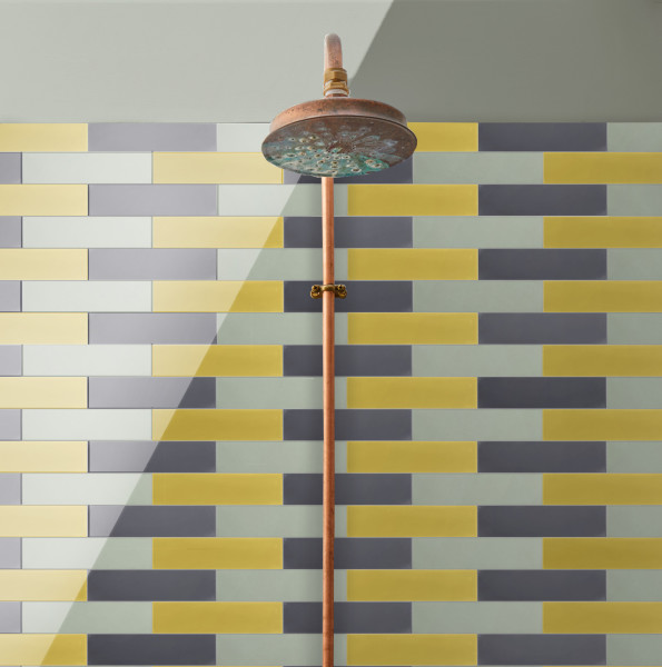 cement | mythology | wonderland | cigar vibrant trio | flan, celadon + ikat (3pc bundle) 
