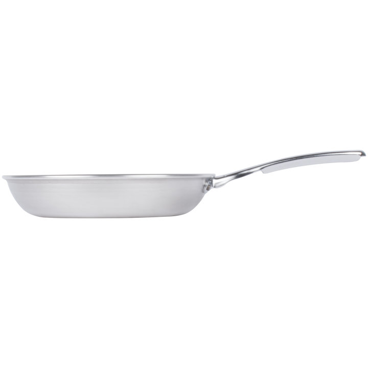 10-inch Wear-Ever® aluminum fry pan with SteelCoat x3™ nonstick coating and plated TriVent handle