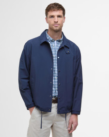 Lightweight Casual Coach Jacket Classic Navy