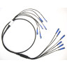 Fiber Patch Cord Singlemode 6-Pair 30 ft. L