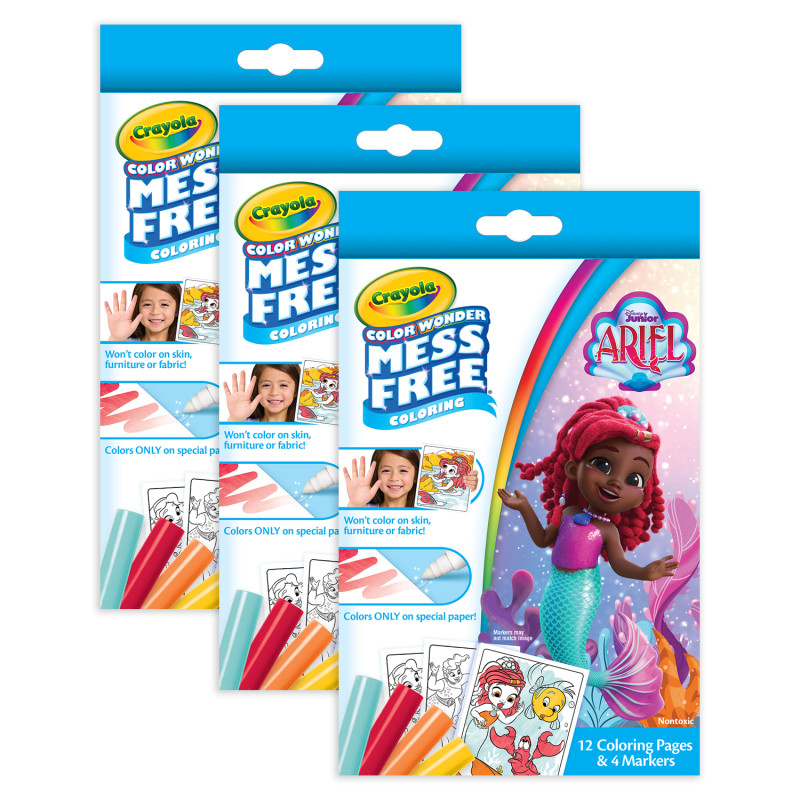 Color Wonder Ariel Mini Box Set, 3 Sets