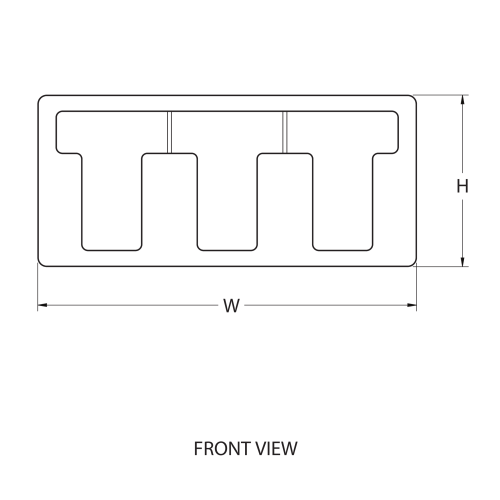 Engineering front view