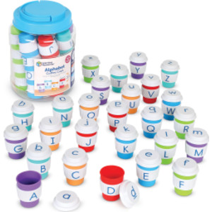 Alphabet Coffee Cups