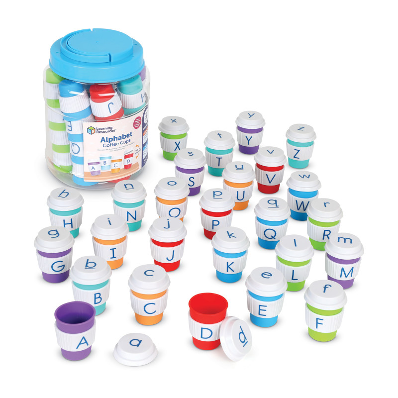 Alphabet Coffee Cups