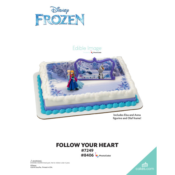 Frozen Follow Your Heart DecoSet® The Magic of Cakes® Page