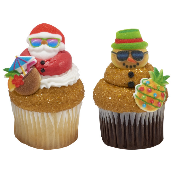 Tropical Christmas Assortment Dec-Ons® Decorations