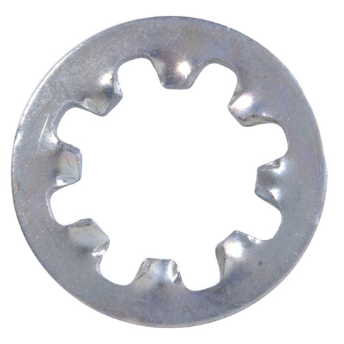 Zinc-Plated Internal Tooth Lock Washer #8