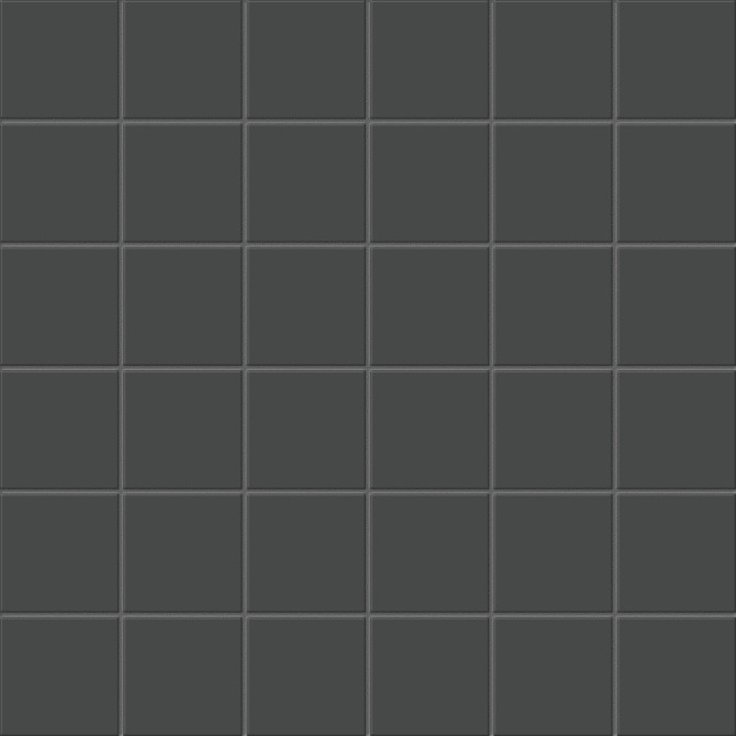 Soho Retro Black 2×2 Mosaic Matte Unglazed