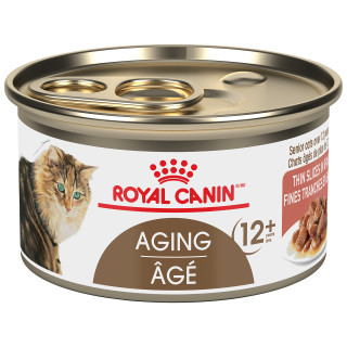 Aging 12+ Thin Slices In Gravy Canned Cat Food