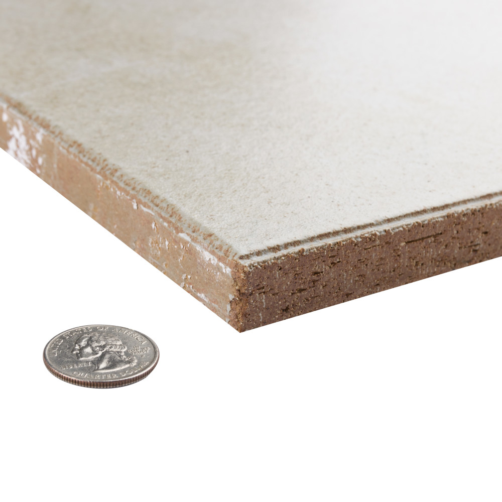 Klinker Retro Blanco 12-3/4 in. x 12-3/4 in. Ceramic Floor and Wall Tile