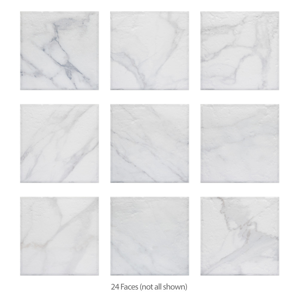Sample – Versailles Carrara Porcelain Floor and Wall Tile