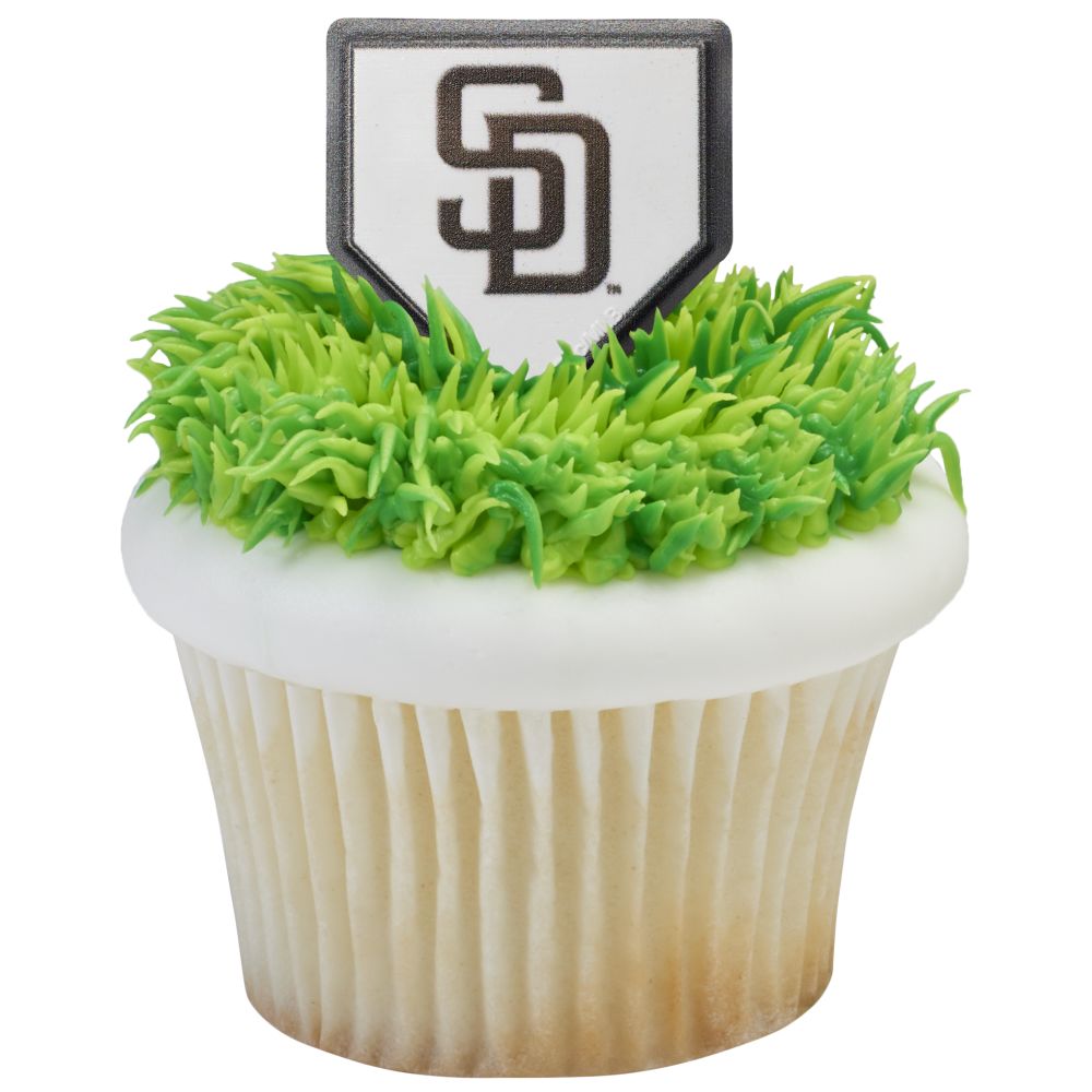 Image Cake MLB® Home Plate Team Logo San Diego Padres™