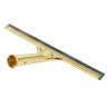 Unger, GoldenClip Complete, 12", Brass, Rubber Squeegee