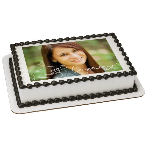 2023 Congratulations PhotoCake® Edible Image® Frame