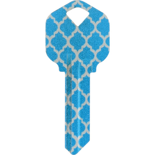 Metallic Moroccan Key Blank Kwikset/66 KW1