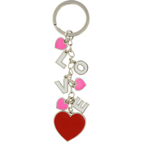Love Dangling Charm Key Chain