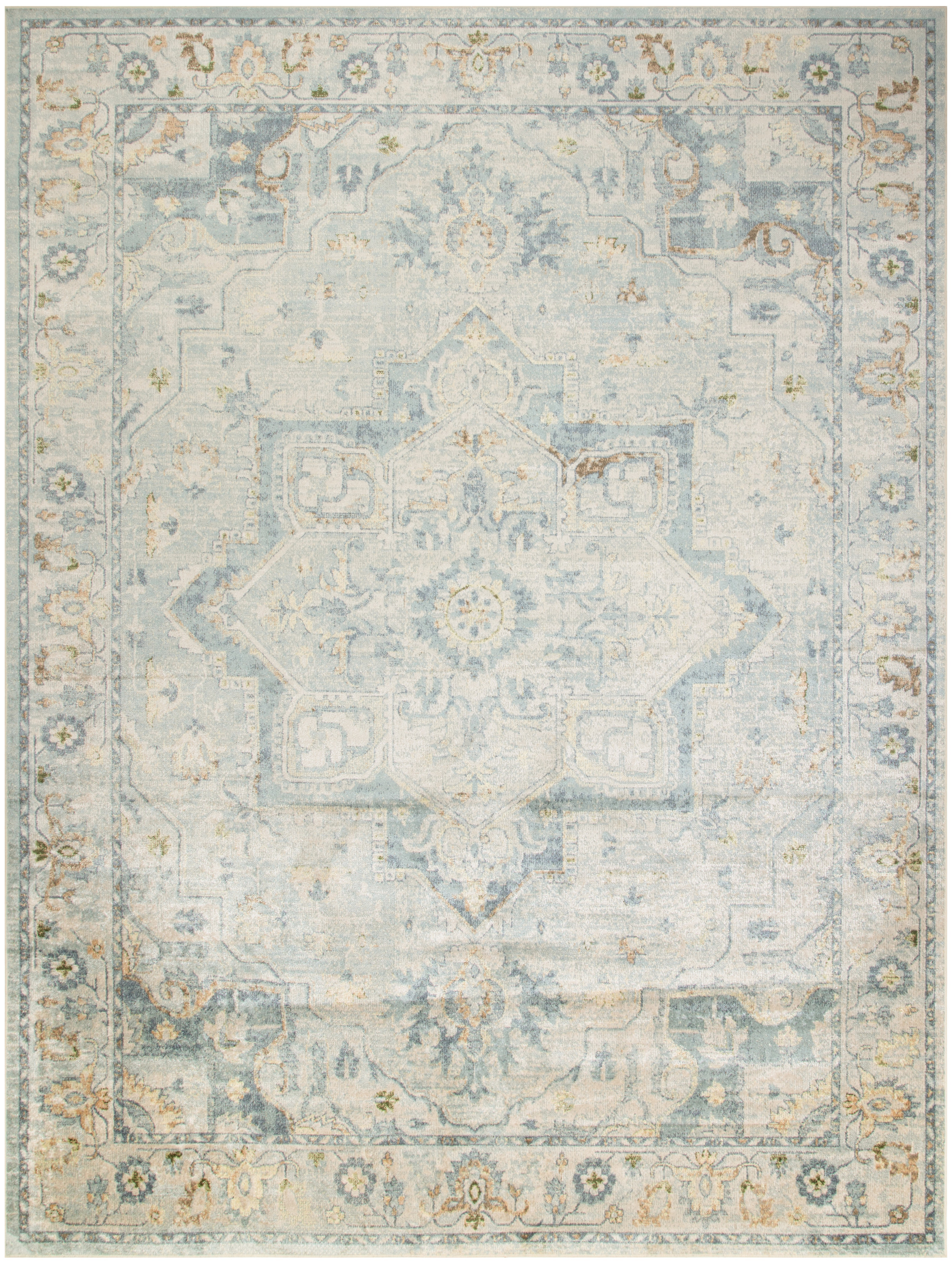 108.00" x 144.00" x .25" Astra Machine Washable Turkey N1857