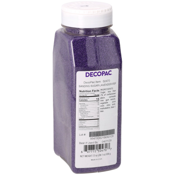 Lavender - Red 3 Free Sanding Sugar