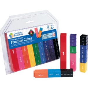 Fraction Tower&reg; Cubes: Fraction Set