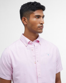 Oxford Tailored Short-Sleeved Shirt Classic Pink