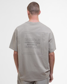 Micro Block Graphic T-Shirt Concrete