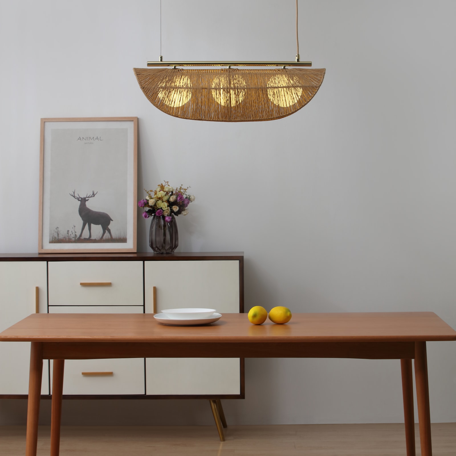 Sovev 3 Light Pendant — installation 2