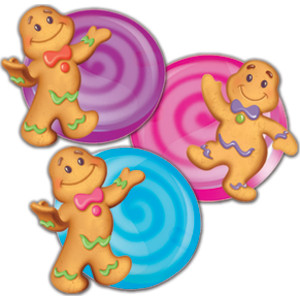 Candy Land&trade; Assorted Paper Cut Outs, Pack of 36