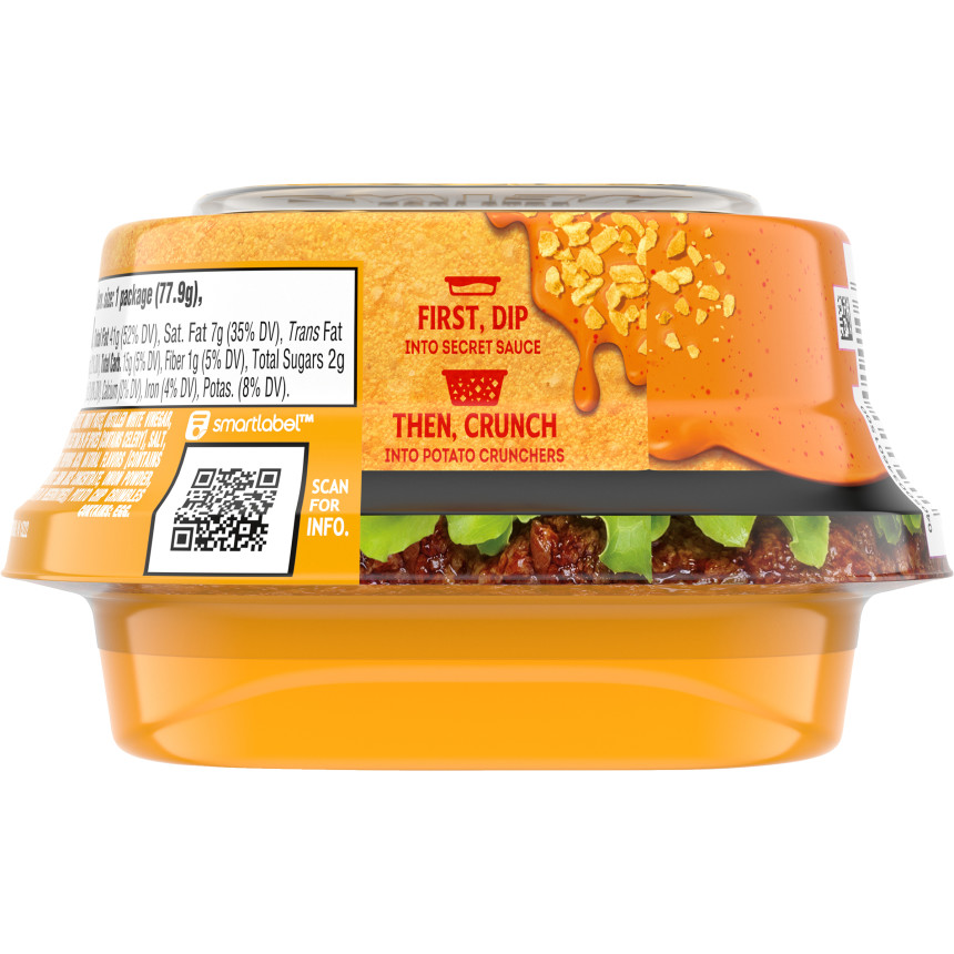 Heinz® Heinz Dip & Crunch Spicy Sauce & Potato Crunchers, 2.75 oz Heinz®