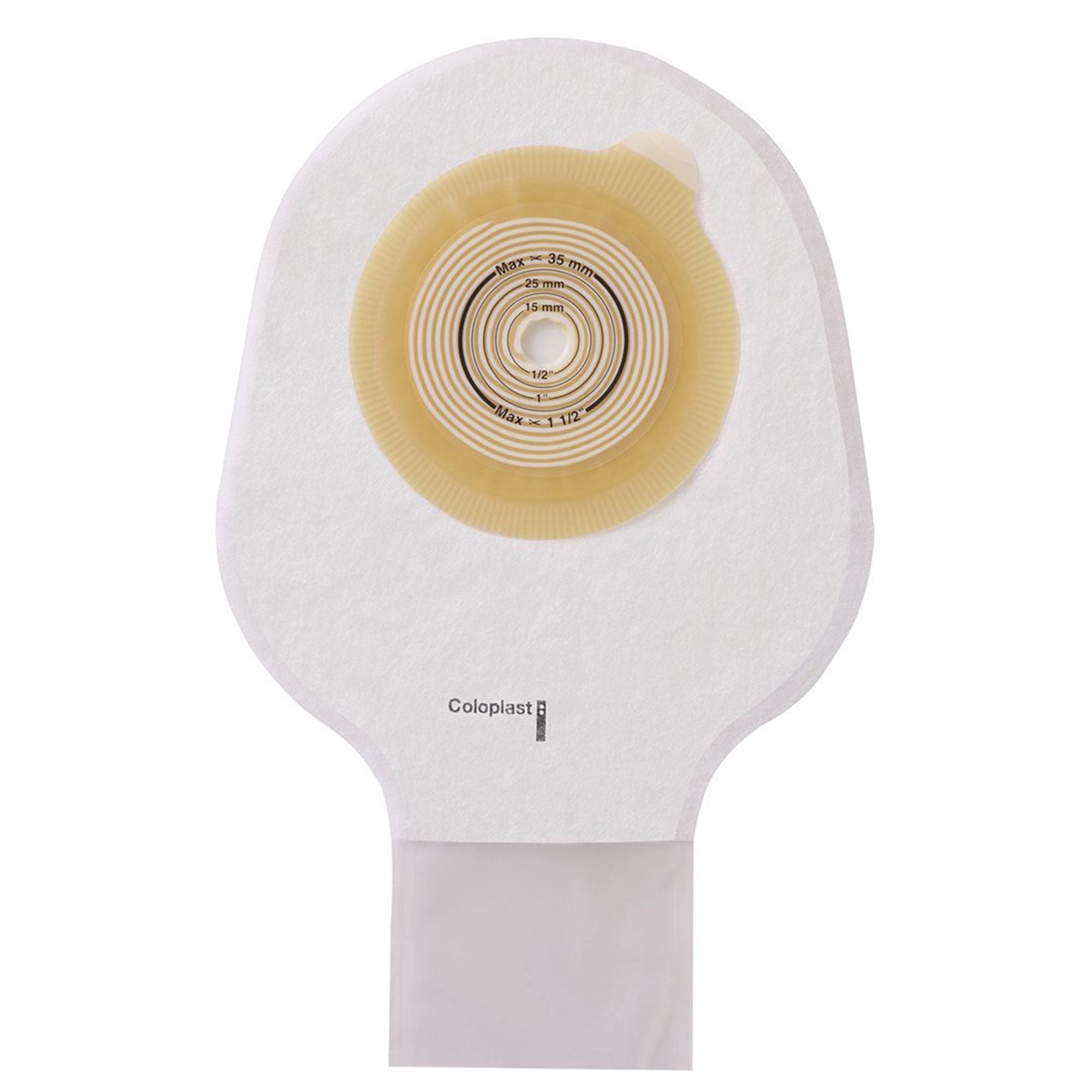 ColoKids™ Pediatric 1-Piece Transparent Colostomy Pouch, 10 – 35 mm Stoma
