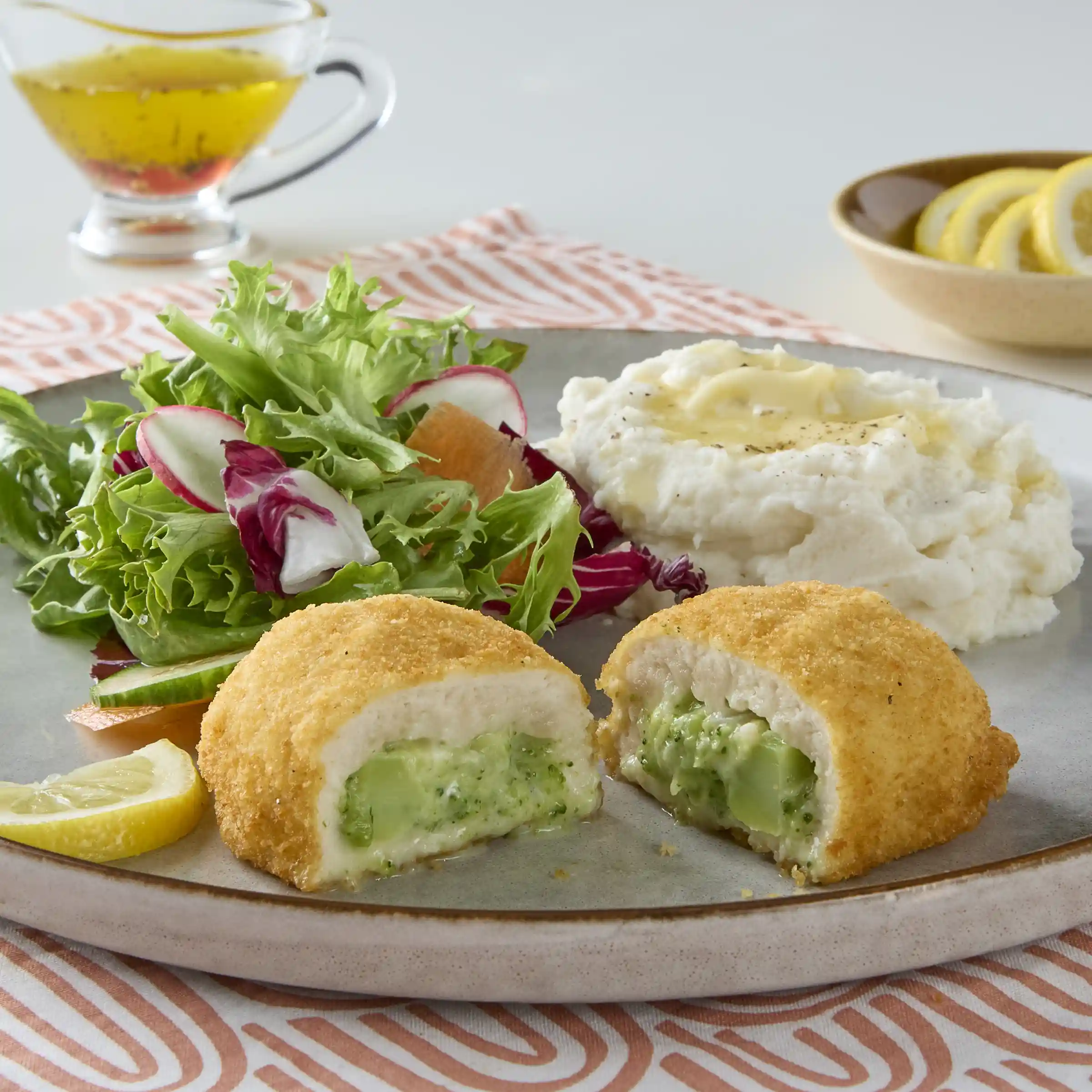 Barber Foods® Uncooked Breaded Broccoli & Cheese Boneless Stuffed Chicken Breasts 4 oz._image_1