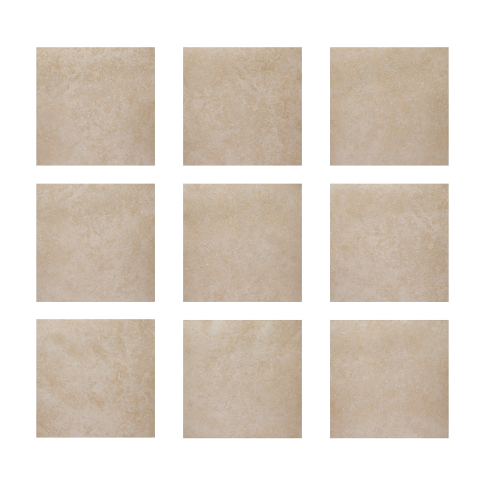 Roma Beige 13 in. x 13 in. Porcelain Floor and Wall Tile