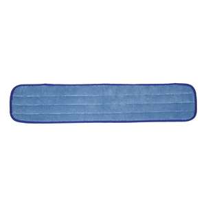 Hillyard, HD Microfiber Hook & Loop Mop, 36"W, Blue