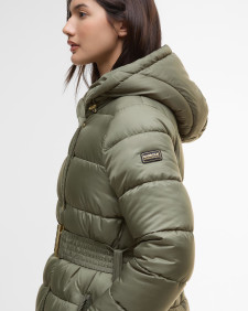Short Track Line Puffer Jacket 