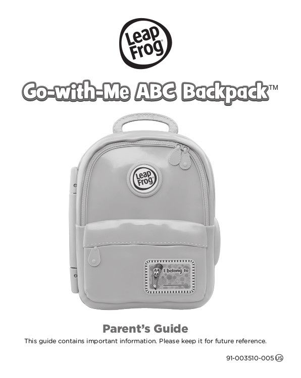 leapfrog mr pencil backpack argos