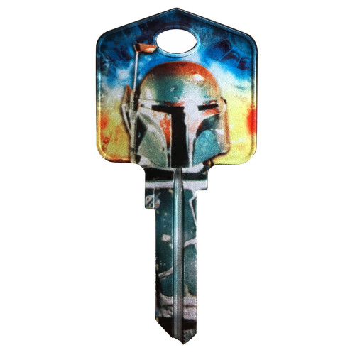 Star Wars Boba Fett Key Blank Kwikset 66/97 KW1/10