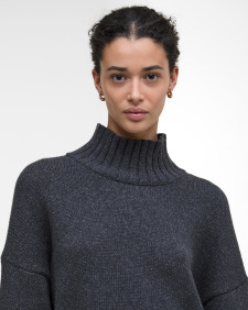 Rollkragenpullover Serena Charcoal