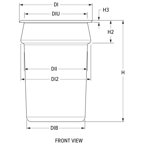 Engineering front view