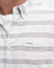 Somerby Striped Tailored Short-Sleeved Shirt 