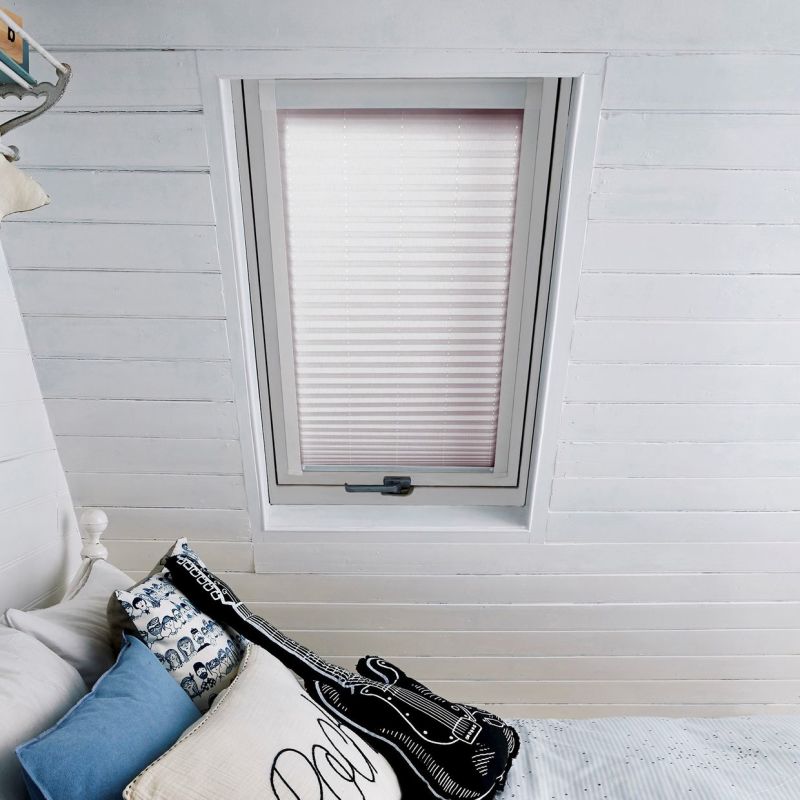 Relife White Skylight Pleated Blind