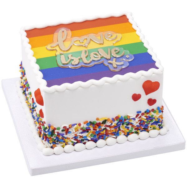 Pride Flag PhotoCake® Edible Image®