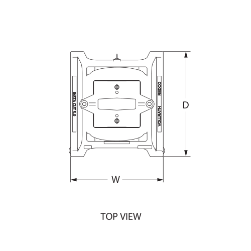 Engineering top view