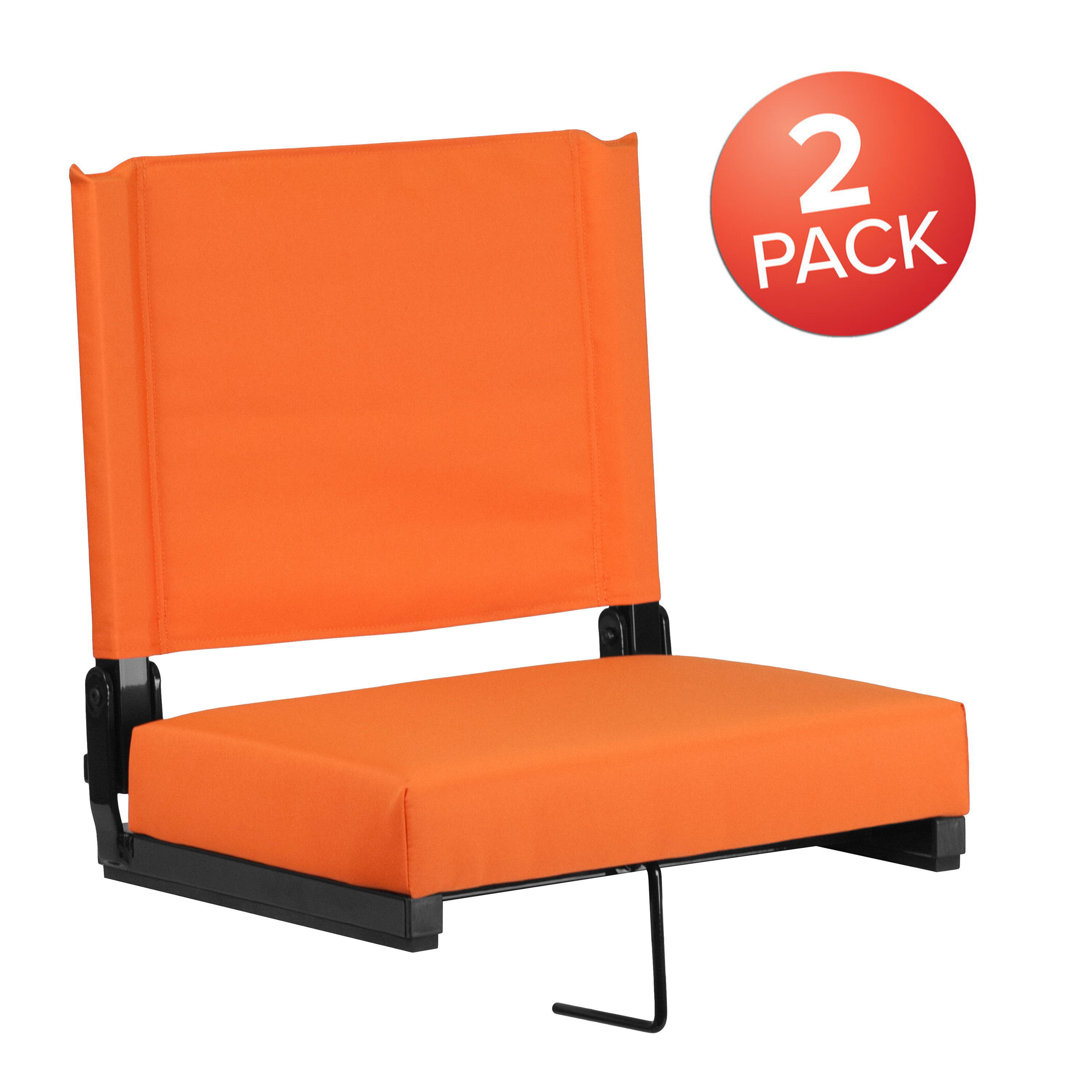 Juego de 2.500 lb. Silla de estadio ligera clasificada con asiento ultra acolchado, azul marino... - Imagen 139 de 175