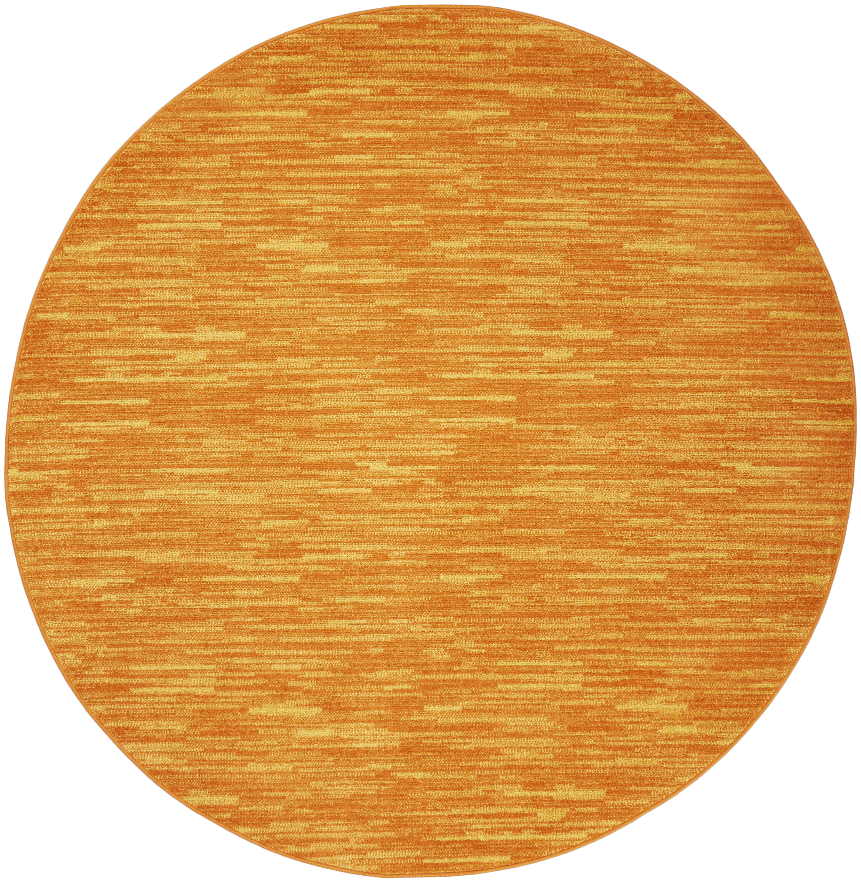 Nourison Nourison Essentials 8' x Round Sunburst Outdoor Rug