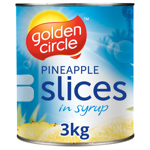  Golden Circle® Pineapple Slices in Syrup 3kg 