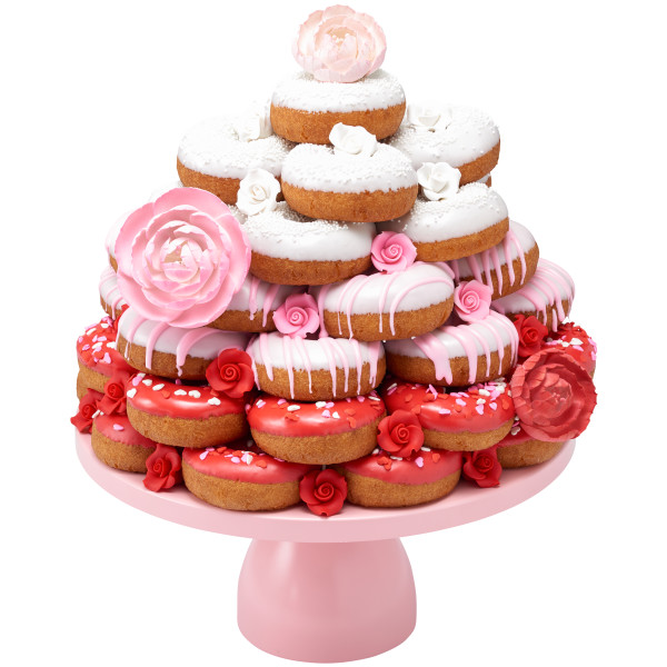 Red 1" Rose SugarSoft® Premium Edible Decorations