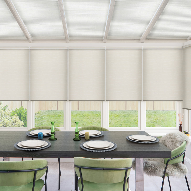 Riven Clay Roller Blind