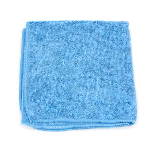 Hospeco, MicroWorks®, 12"x12", Microfiber, Blue Cloth